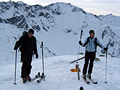 Brudelhorn 2'790 m mit Angi und Sepp, Januar